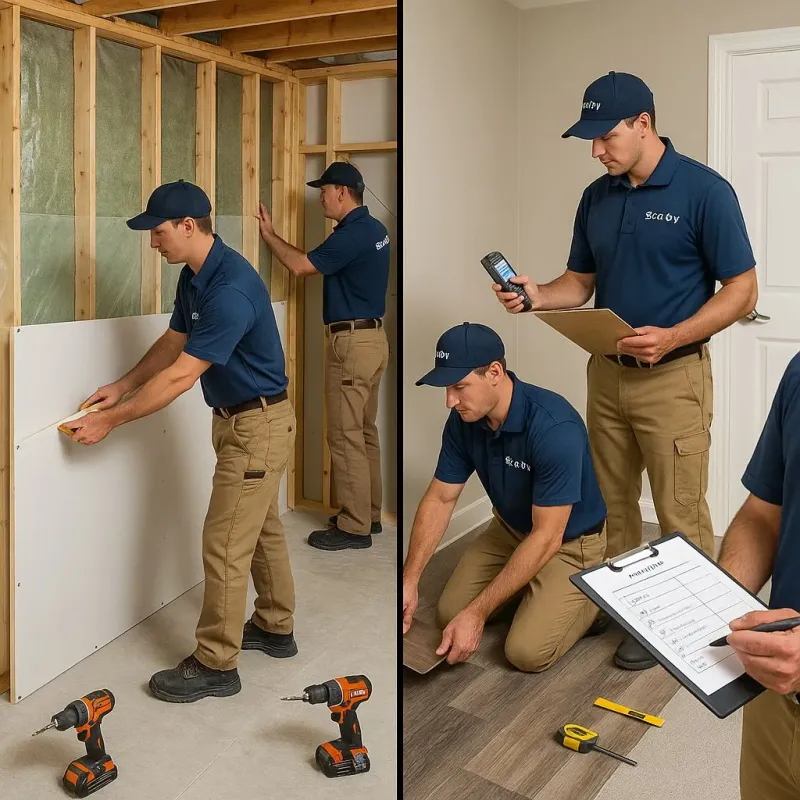Repairs and Reconstruction process in Preston, GA
